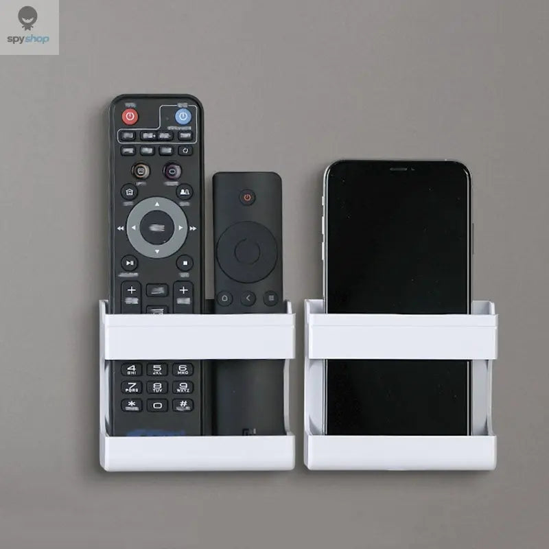 Multi-functional Wall-mounted Organizer for Remote Controls and Mobile Phones Spy-shop.com