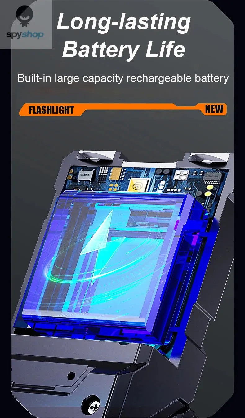 Multifunctional COB Flashlight Ajustable Angle LED Outdoor Torch Portable Keychain Light Magnetic Camping Warning Lamp Spy-shop.com