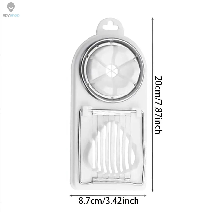 Multifunctional PP Base egg cutter 2-in-1 stainless steel wire pull egg cutter for hanging high-quality kitchen accessory tools Spy-shop.com