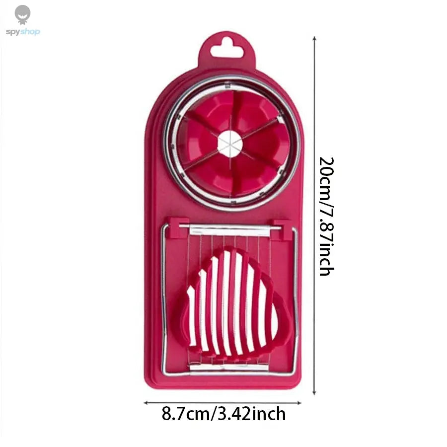 Multifunctional PP Base egg cutter 2-in-1 stainless steel wire pull egg cutter for hanging high-quality kitchen accessory tools Spy-shop.com