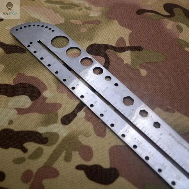 Multifunctional Stainless Steel Angle Protractor Ruler Degree Measuring Tool Kawaii School Supplies 