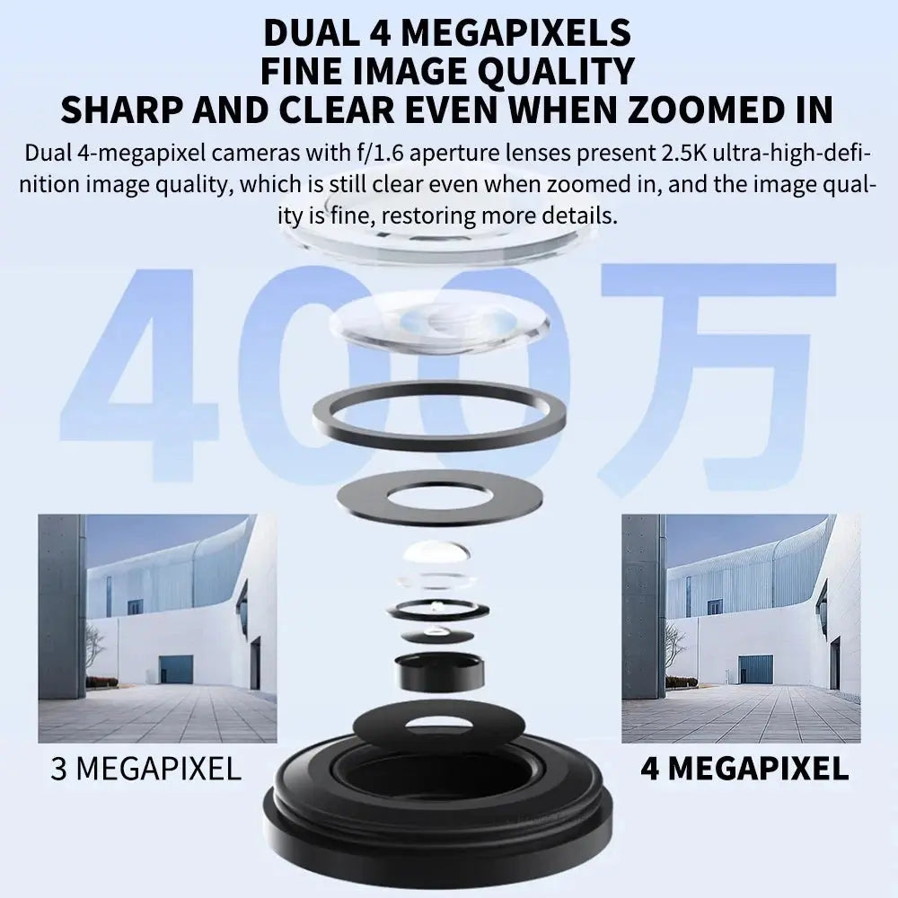 NEW Xiaomi Outdoor CW500 Dual Camera Version IP66 Security Protection CCTV AI Detection Full-Color Night Vision Smart Home Spy-shop.com