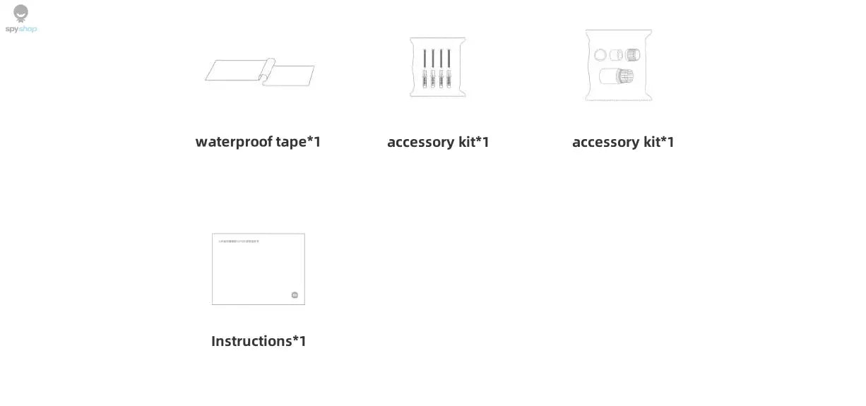 NEW Xiaomi Outdoor CW500 Dual Camera Version IP66 Security Protection CCTV AI Detection Full-Color Night Vision Smart Home Spy-shop.com