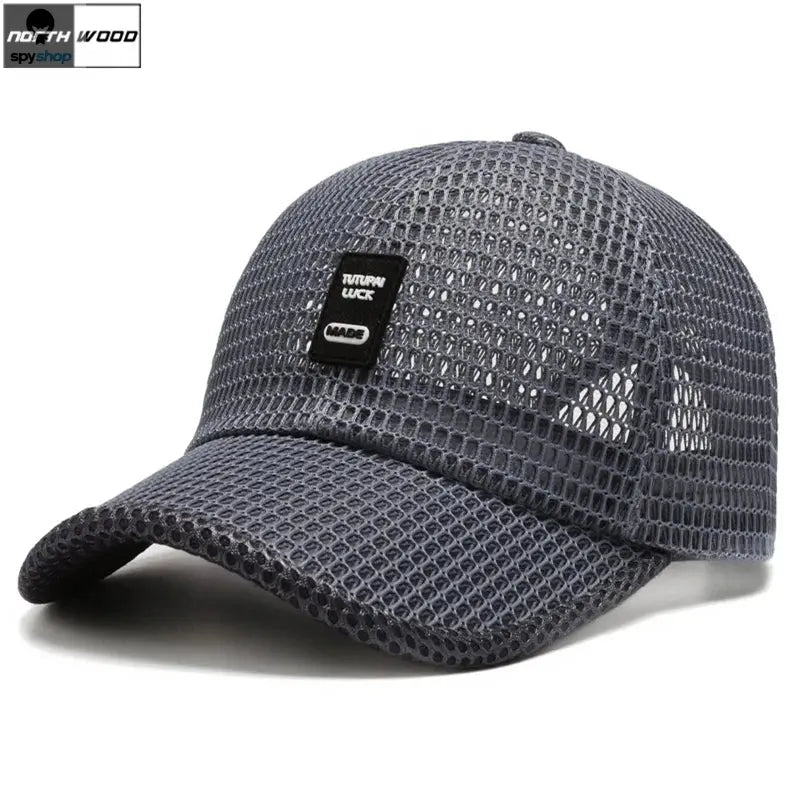 [NORTHWOOD] Men's Mesh Baseball Cap Breathable Summer Caps Dad Hat Outdoor Fishing Hats Bone Gorras Snapback Trucker Cap Spy-shop.com