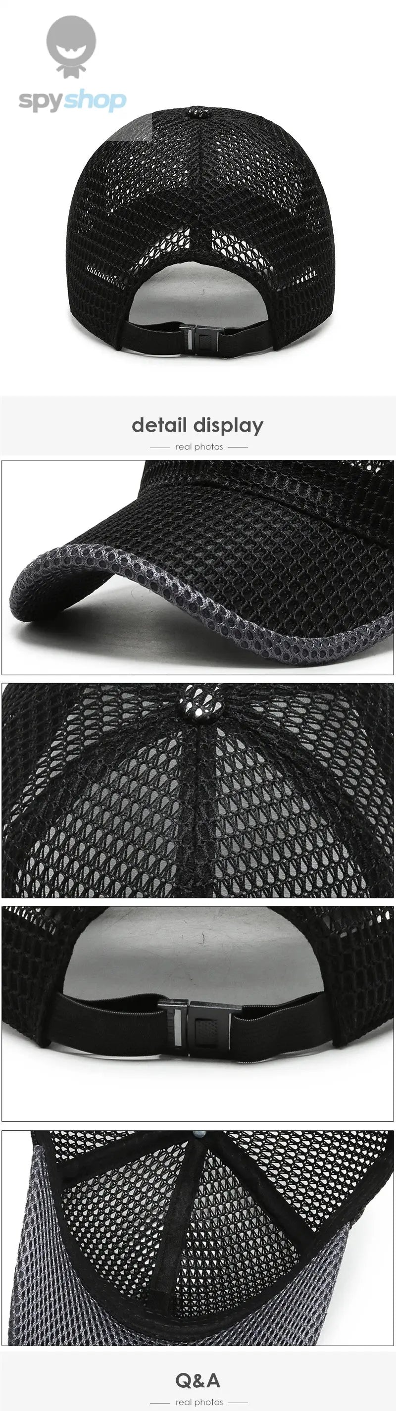 [NORTHWOOD] Men's Mesh Baseball Cap Breathable Summer Caps Dad Hat Outdoor Fishing Hats Bone Gorras Snapback Trucker Cap Spy-shop.com