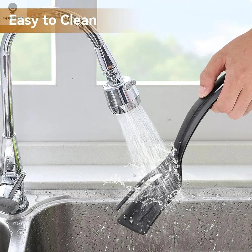 New 2 in 1 Grip Flip Spatula Tongs Egg Flipper Spatula Nylon Non Stick Coating Pancake Fish French Toast Omelet Making Tool Spy-shop.com