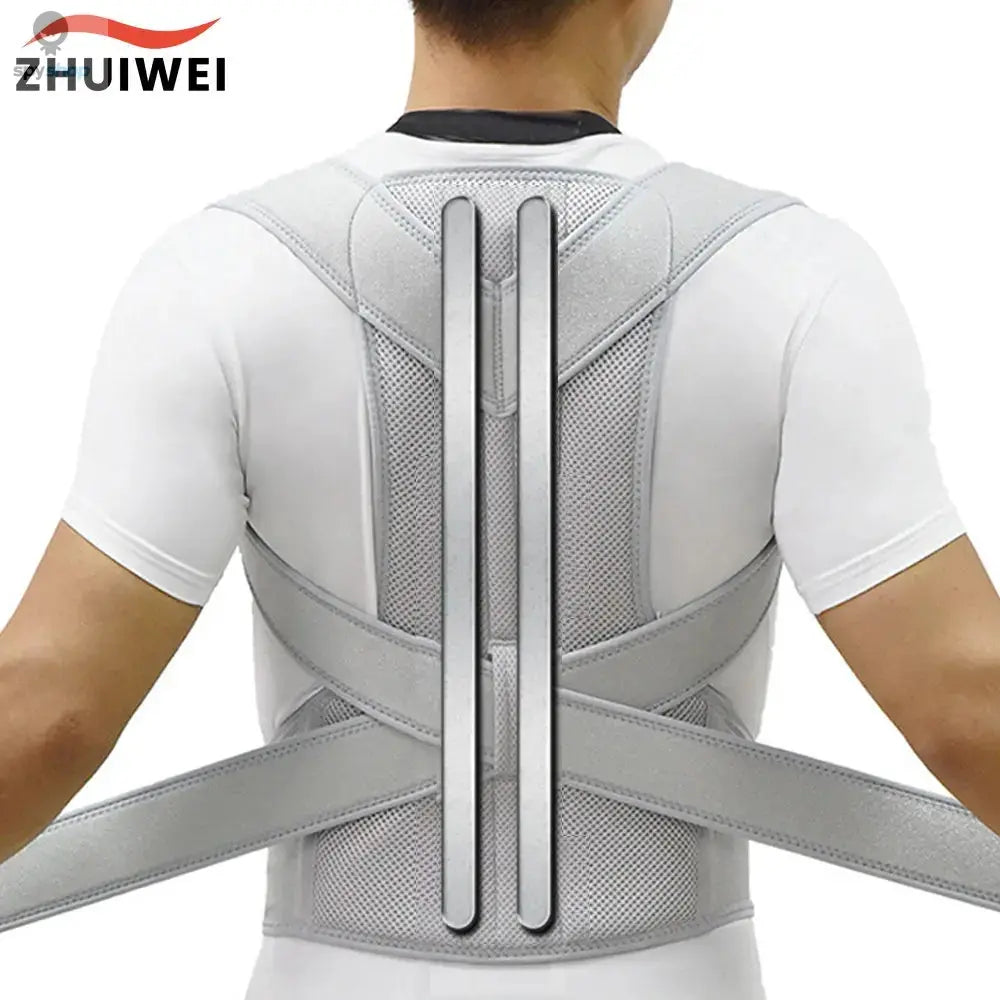 New Upper Back Posture Corrector Posture Clavicle Support Corrector Back Straight Shoulders Brace Strap Correctpor 