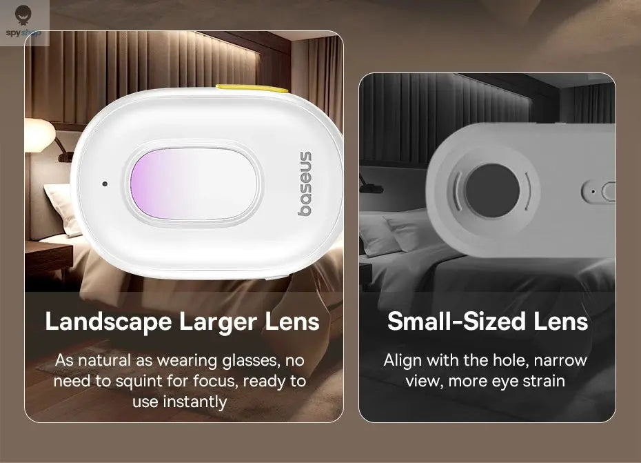 【New】Baseus Camera Detector Intelligent Hidden Camera Signal Detector Rechargeable Hanging Security Alarm Protection Detector Spy-shop.com