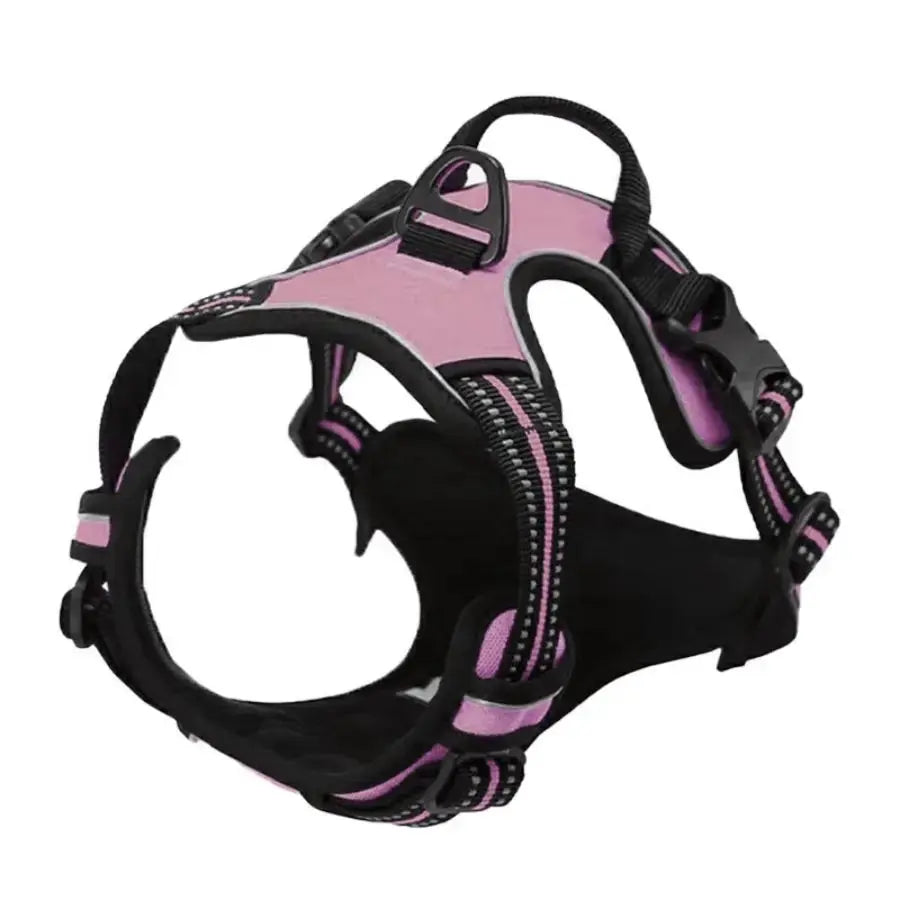 No Pull Dog Harness Front Clip Heavy Duty Reflective Easy Control Handle for Large Dog Walking Spy-shop.com