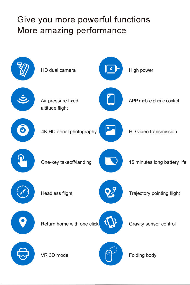 Çift Kameralı ve Optik Akışlı E88 Pro Drone