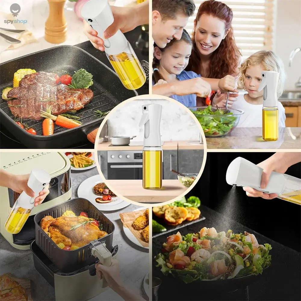 Oil Spray for Cooking - Olive Oil Dispenser Bottle Sprayer Mist-Reusable Food Grade Oil Vinegar,Spray Bottle Kitchen Accessories Spy-shop.com
