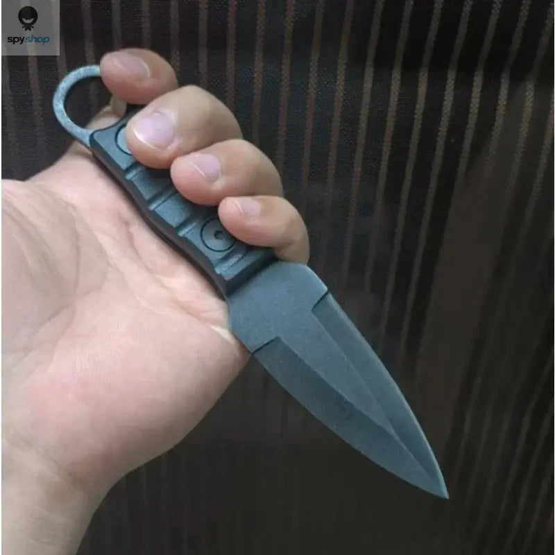 Outdoor Camping Mini Straight Knife EDC Portable Survival Tool with Sheath High Hardness for Self Defense 