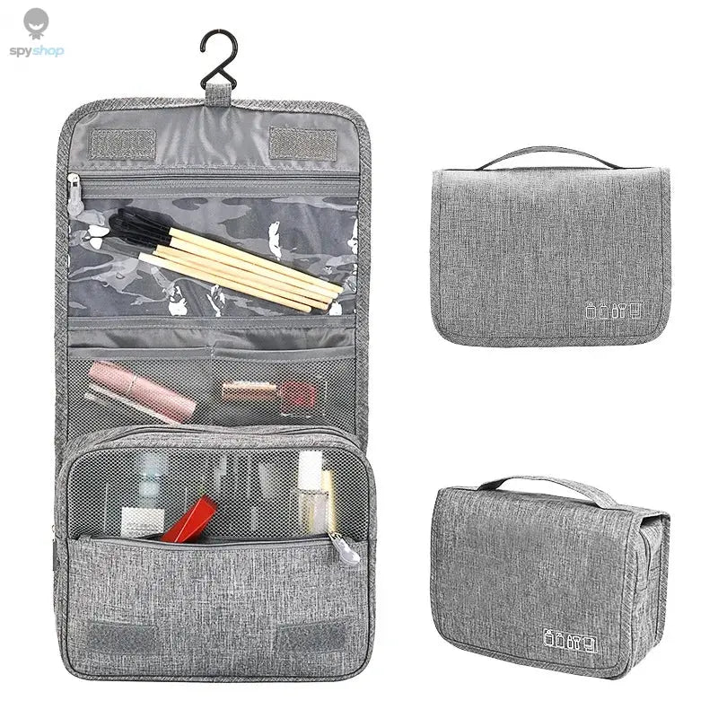 Oxford Fabric Men Business Portable Storage Bag Toiletries Organizer Women Cosmetic Bag Waterproof Hanging Travel Wash Pouch Spy-shop.com