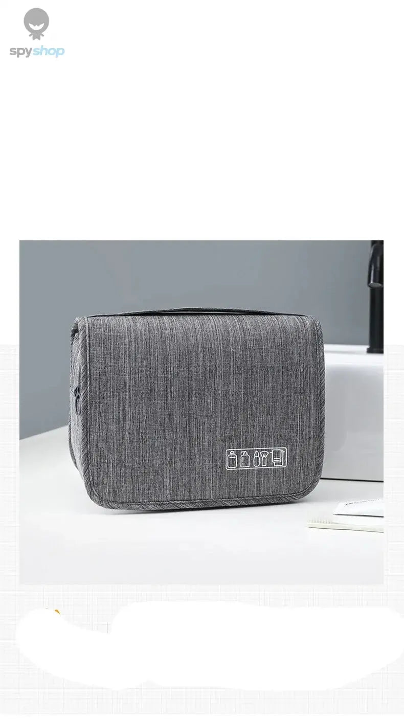 Oxford Fabric Men Business Portable Storage Bag Toiletries Organizer Women Cosmetic Bag Waterproof Hanging Travel Wash Pouch Spy-shop.com