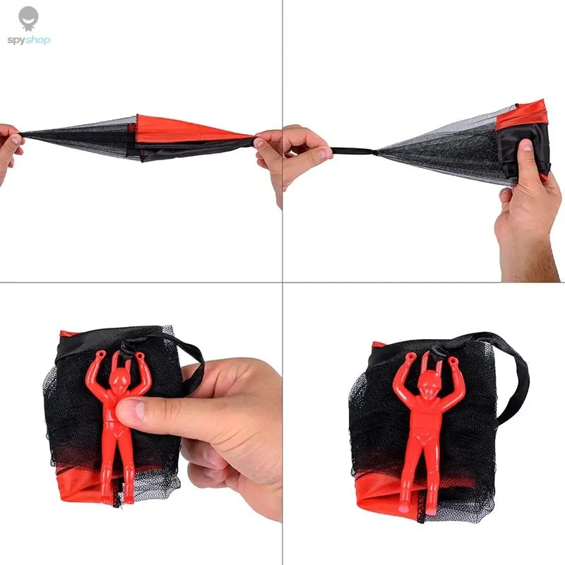 Parachute Toys for Kids Tangle Free Outdoor Flying Parachute Men Outside Toys Easter Basket Stuffers Idea Unique Boy Girl Gift Spy-shop.com