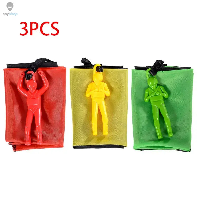 Parachute Toys for Kids Tangle Free Outdoor Flying Parachute Men Outside Toys Easter Basket Stuffers Idea Unique Boy Girl Gift Spy-shop.com