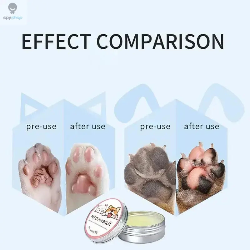 Paw Balm for Cats 50g Cat Dog Paw Protective Cream Pet Nose Protector Moisturizer Pet Crack Feet Repair Accessories for Cats 