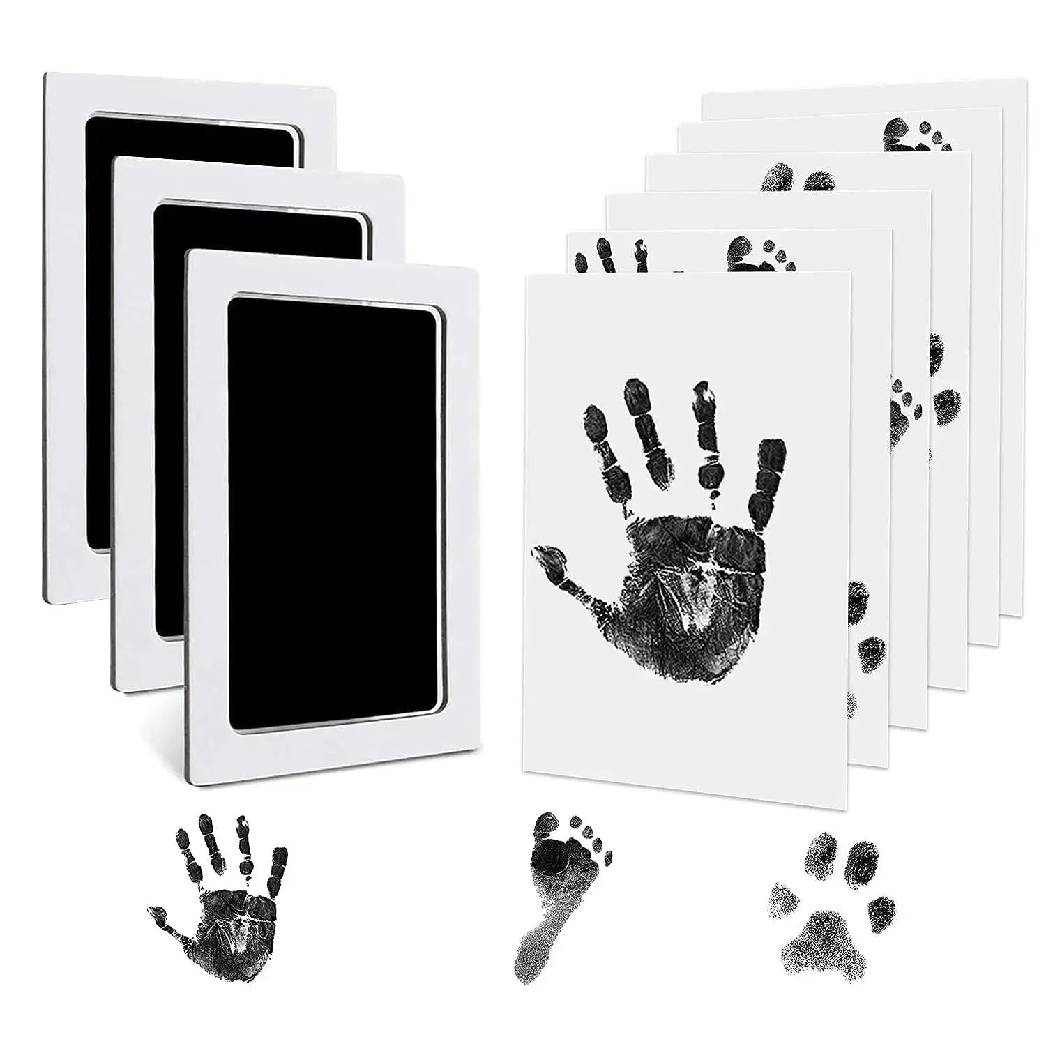 Paw Print Clean Touch Ink Pad, Dog Or Cat Pet Owner Keepsake, DIY Inkless Nose and Pawprint Impression Making Kit Spy-shop.com