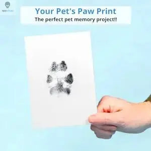 Paw Print Clean Touch Ink Pad, Dog Or Cat Pet Owner Keepsake, DIY Inkless Nose and Pawprint Impression Making Kit Spy-shop.com