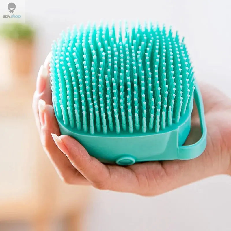 Pet Bathing Brush Soft Silicone Massager Shower Gel Bathing Brush Clean Tools Comb Dog Cat Cleaning Grooming Supplies 
