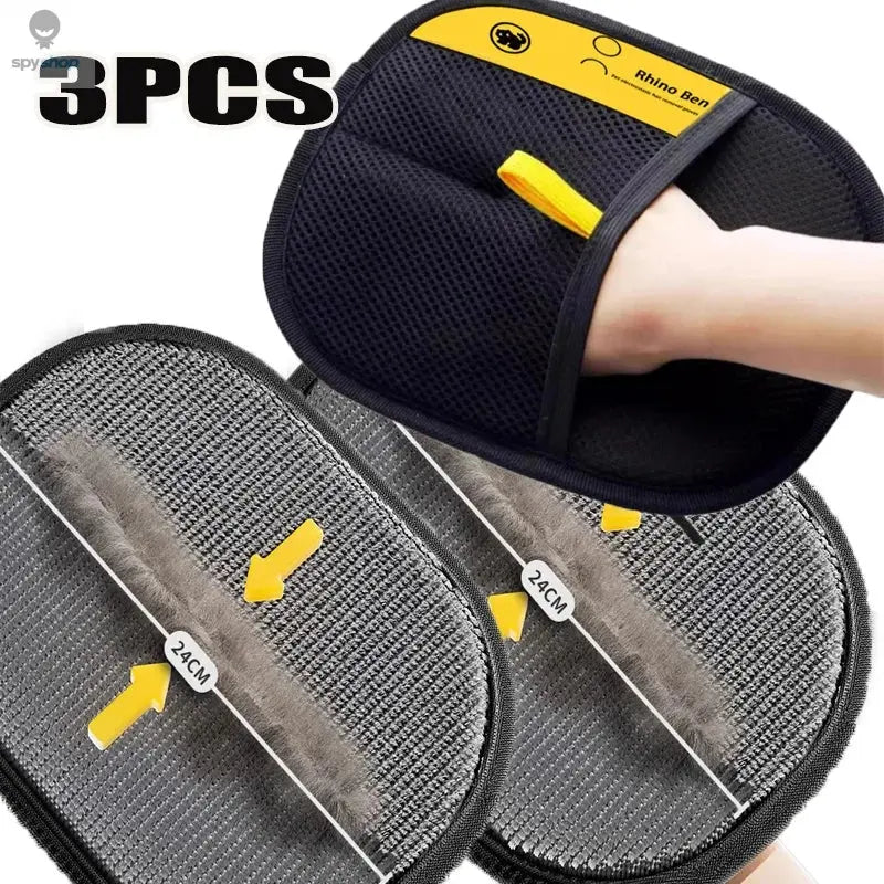 Pet Hair Cleaning And Collection Gloves Pet Double-sided Multi-functional Beauty Glove Tool Reduce The Pressure Of Pet Ownership Spy-shop.com