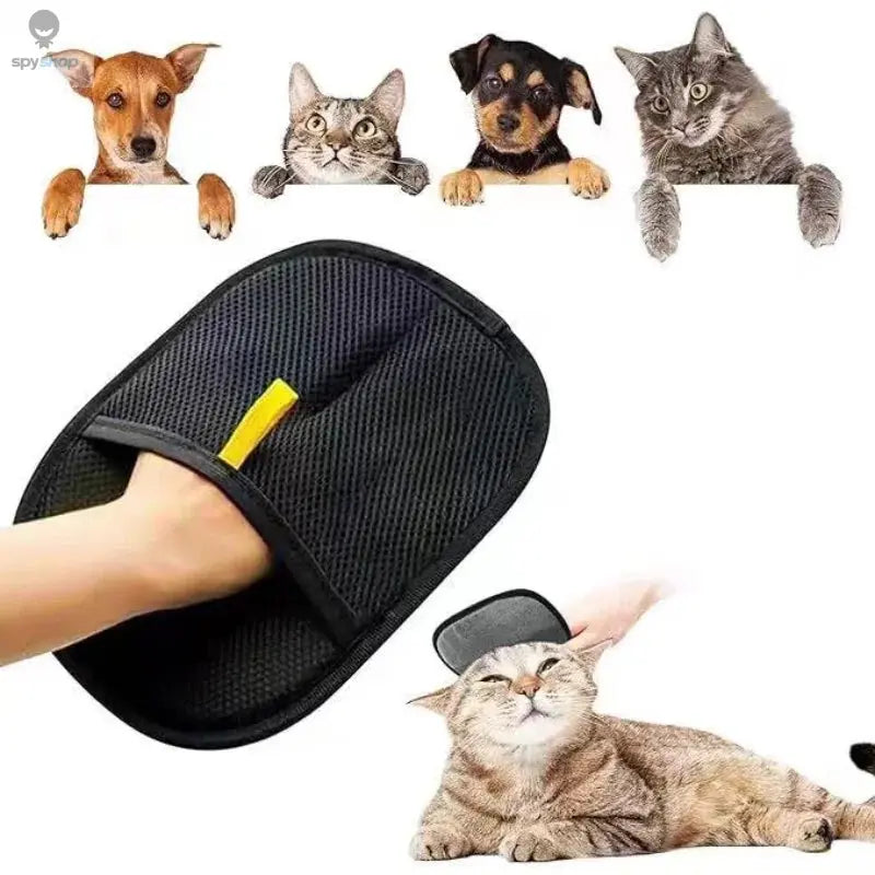 Pet Hair Cleaning And Collection Gloves Pet Double-sided Multi-functional Beauty Glove Tool Reduce The Pressure Of Pet Ownership Spy-shop.com