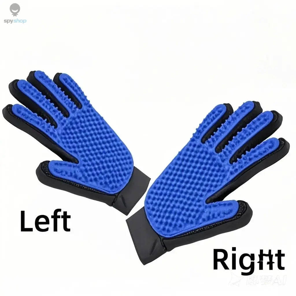 Pet Hair Glove Comb Pet Dog Cat Grooming Cleaning Glove Deshedding Hair remover Massage Brush Animal Supplies Cat Accessoies Spy-shop.com