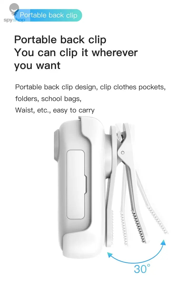 Pocket 4K Mini Camera  Magnetic Wearable Cam with Waterproof Shell WiFi Bike Camera Friendly for Casual Cycling Vlog Home Use Spy-shop.com