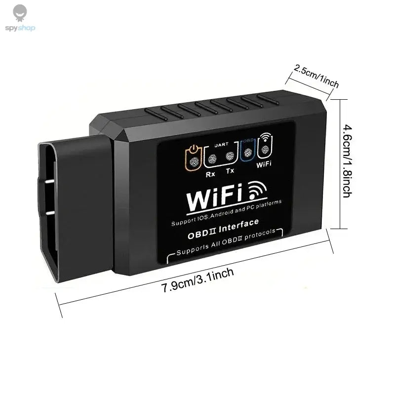 Popular ELM327 WiFi OBD2 Code Reader Scanner V1.5 Car Diagnostic Tools Car Fault Detector For Android/IOS/PC 