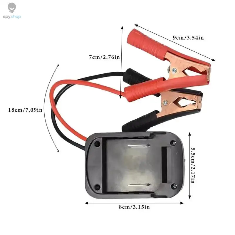 Portable Car Battery Jump Starter Jump Box Lithium Battery Converter - Compact Power Pack for Emergency Vehicle Starting 