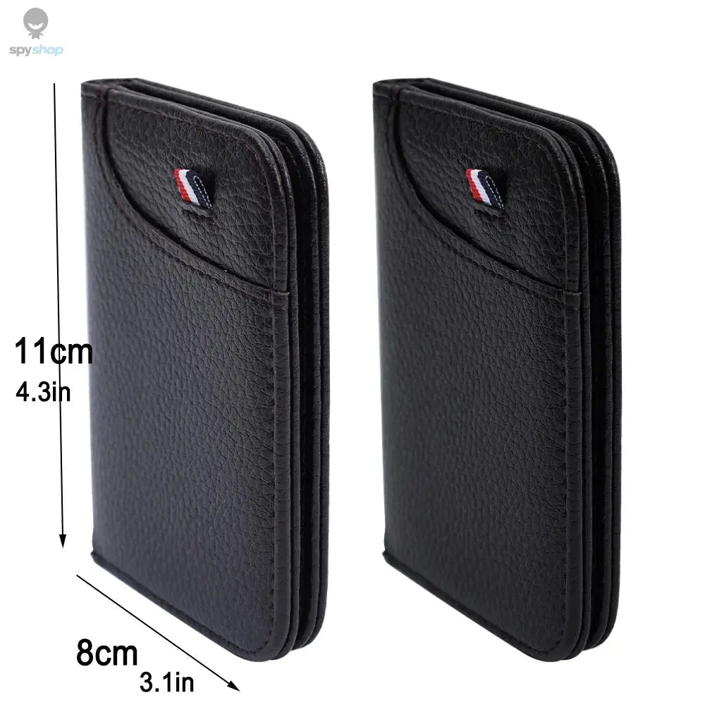 Portable Super Slim Soft Wallet PU Leather Mini Credit Card Wallet Purse Card Holders Men Wallet Thin Small Short Wallets 