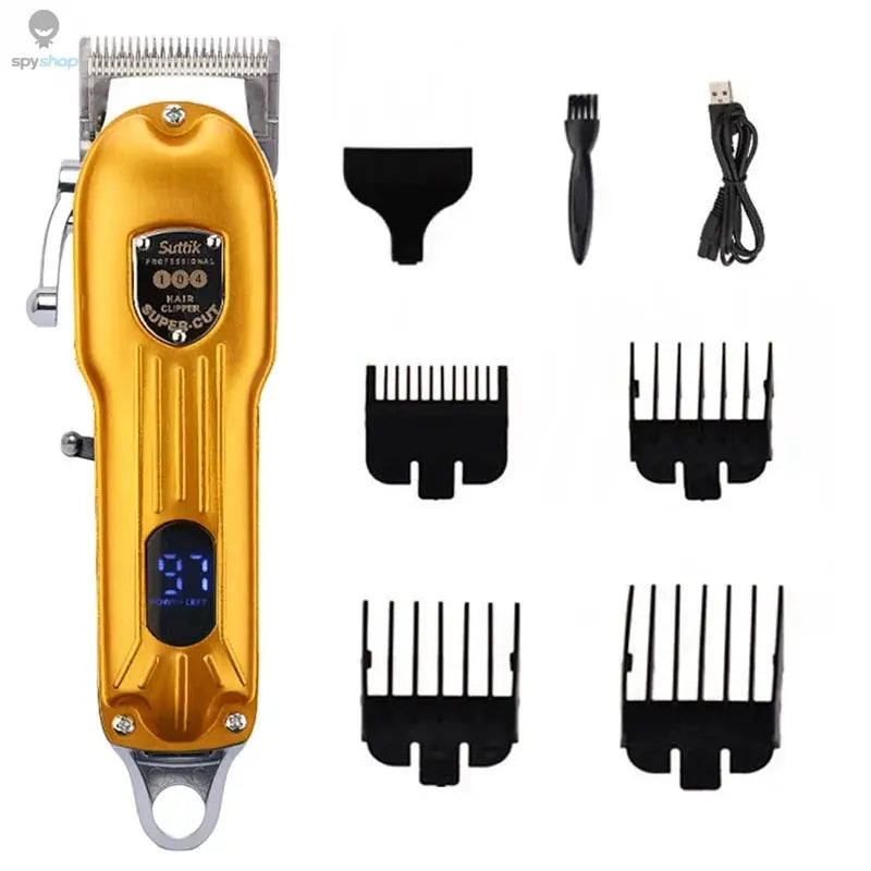 Professional Dog Hair Clipper All Metal Rechargeable Pet Trimmer Cat Shaver Cutting Machine Puppy Grooming Haircut Low Noice Spy-shop.com