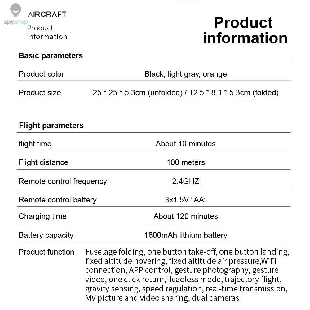 Professional HD E99Pro Drone 4k Dual WIFI fpv Quadcopter Aircraft with Obstacle Avoidance for Aerial Photography Drone Camera Spy-shop.com