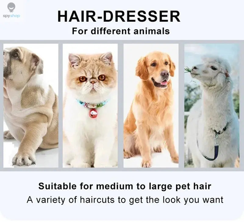 Professional Pet Trimmer Cat Shaver Dog Hair Clipper Cutting Machine Animal Puppy Grooming Kit for Dogs Cats Pets 