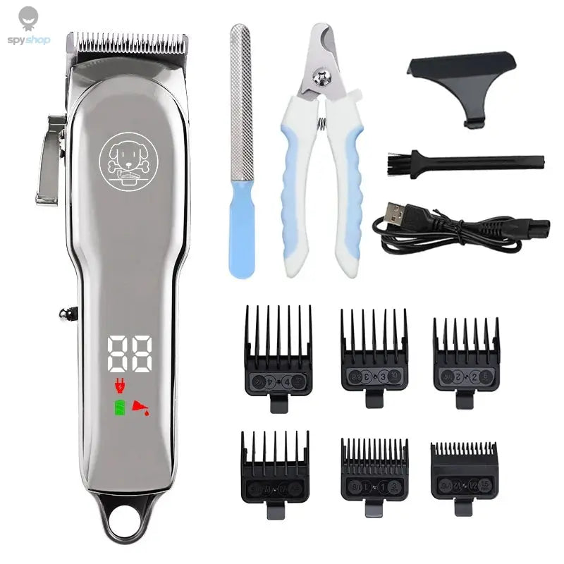 Professional Pet Trimmer Cat Shaver Dog Hair Clipper Cutting Machine Animal Puppy Grooming Kit for Dogs Cats Pets 