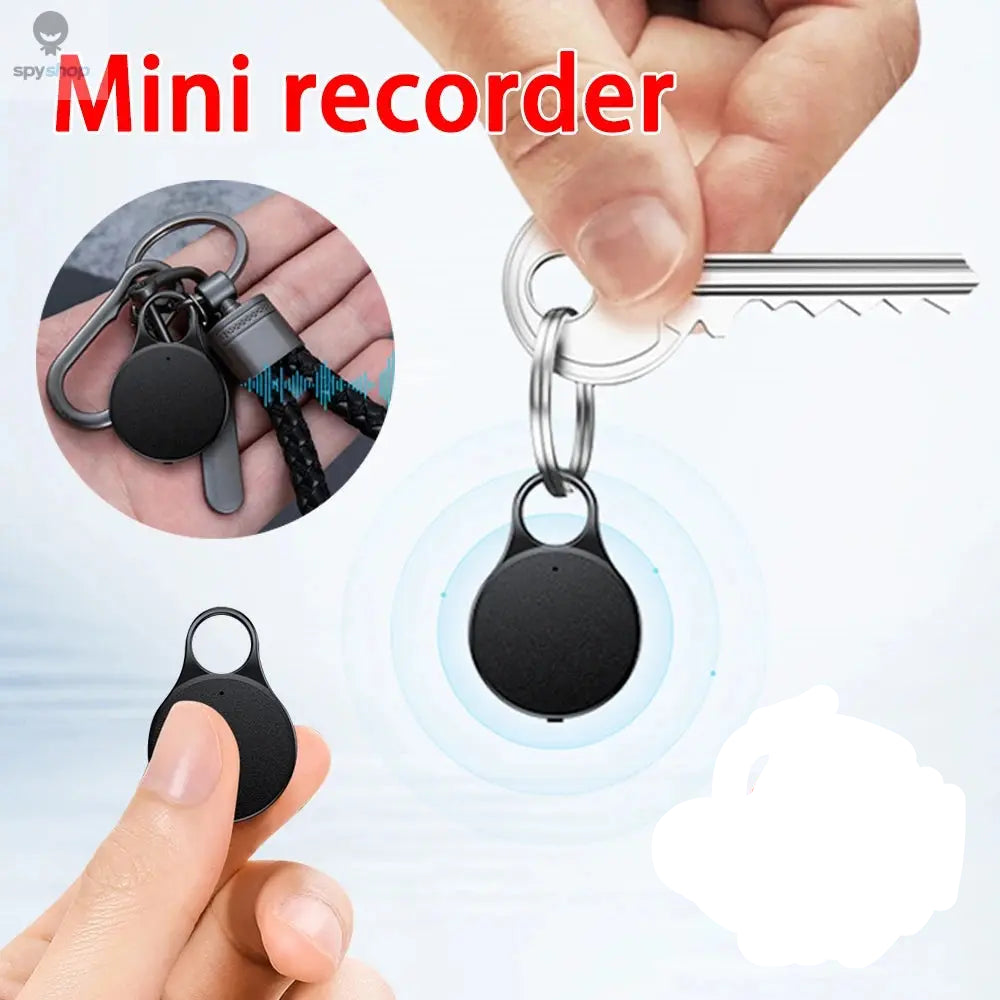 R3 Pendant Mini Voice Recorder 8G 16G 32G Professional Dictaphone Voice Activated Noise Reduction Audio Recording MP3 Player Spy-shop.com