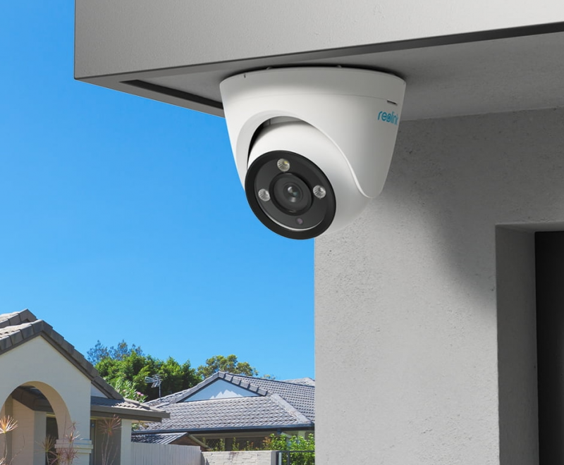 RLC-833A Video Surveillance Camera: High-Definition 4K Resolution, IP PoE System with Advanced Human/Vehicle/Pet Detection, 25FPS Daytime, 100Ft IR Night Vision, Expandable Storage up to 256GB microSD Card, Two-Way Audio, and Motion Alerts Included - Spy-shop.com