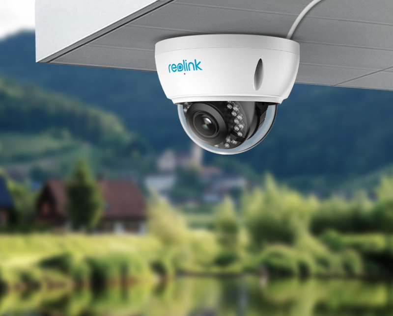 REOLINK RLC-842A Video Surveillance Camera: High-Resolution 4K (3840 x 2160) - 20fps, Adjustable Dual Lens (2.8mm + 8mm), Night Range up to 15m, Two-Way Audio, Motion Detection with People and Vehicle Detection, Free Phone App Included - Spy-shop.com