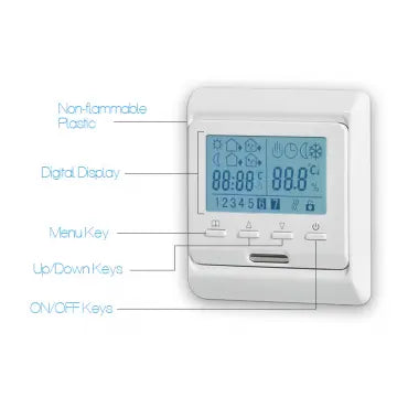 RTI TEK R5M Room Thermostat for Underfloor Heating – Precise Temperature Control Spy-shop.com