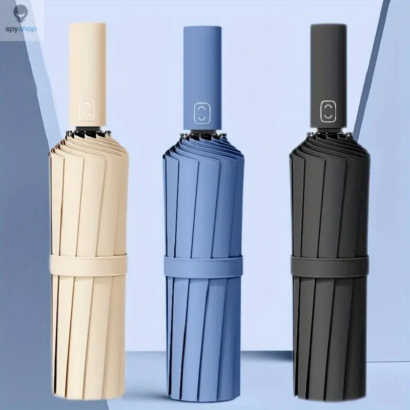 Reinforced 24-Bone Umbrella, Men's Business Strong And Durable Wind-resistant Umbrella, Anti-UV Sunscreen Umbrella Women's Sunny Spy-shop.com