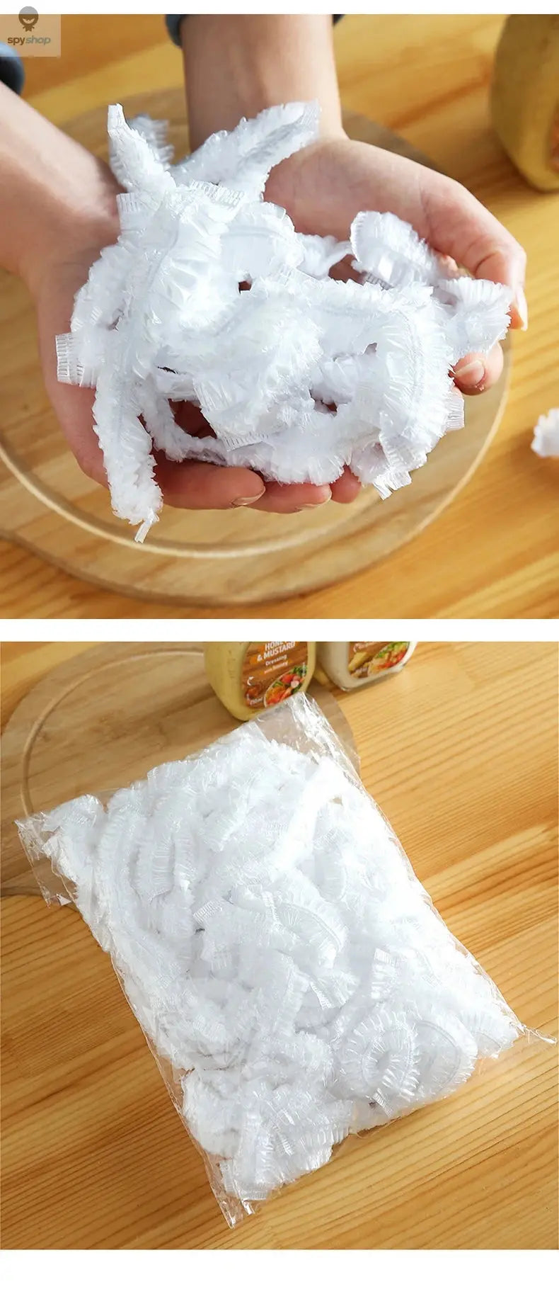 Reusable Disposable Food Cover Plastic Wrap Durable Elastic Food Lids for Bowls Elastic Plate Covers For Kitchen Food Saver Bag Spy-shop.com