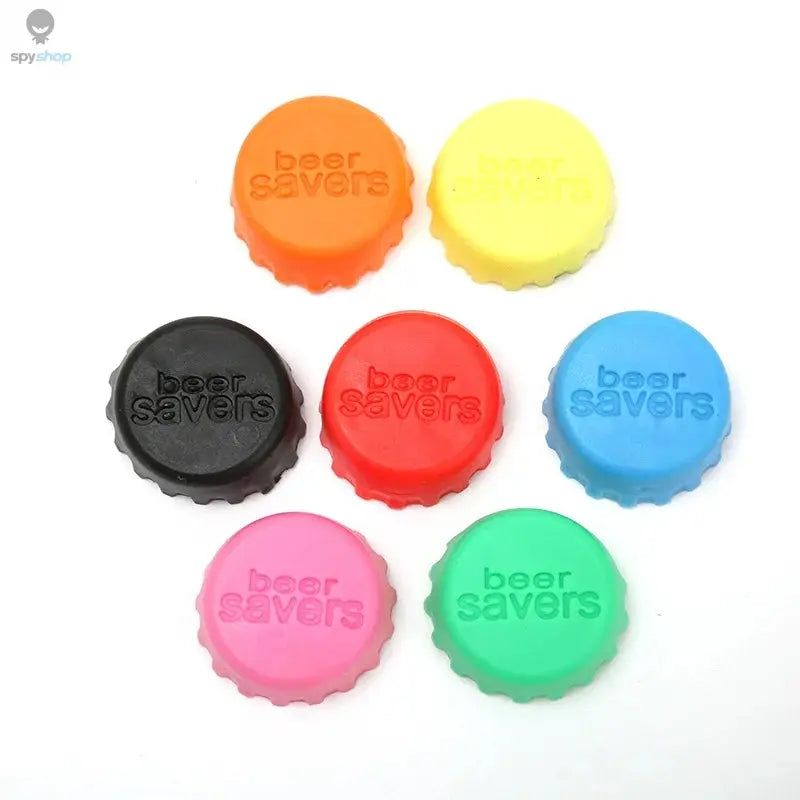 Reusable Silica Gel Bottle Cap Sealed Beer Cap Vinegar Soy Sauce Bottle Soda Cola Cap Wine Protective Stopper Spy-shop.com