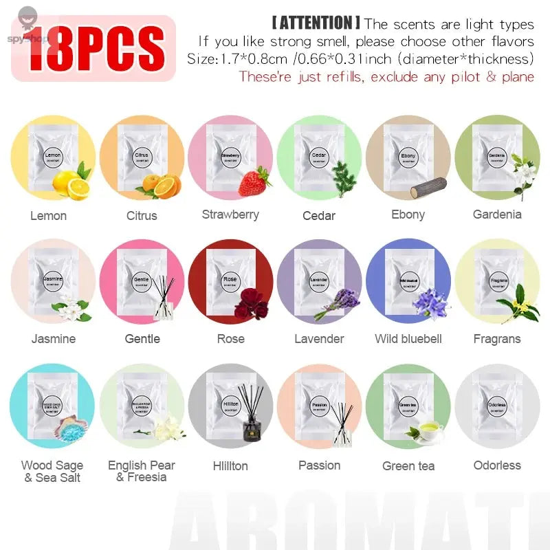 Rotating airplane pilot bear car air fresheners accessories interior decorations fan vent clips perfume fragrance diffuser aroma 