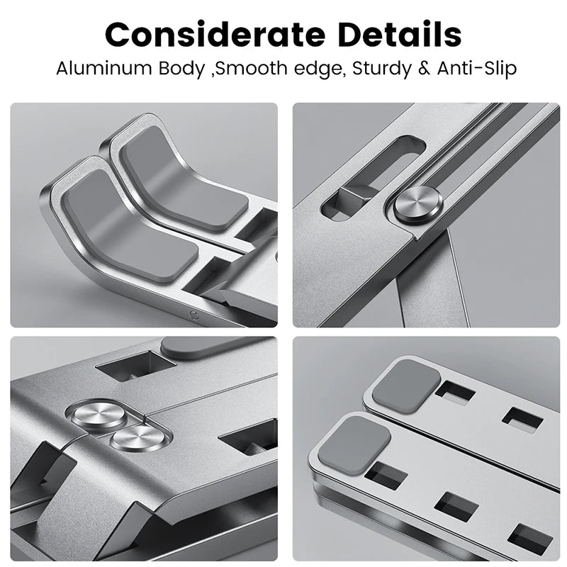 Folding Aluminium Laptop Stand