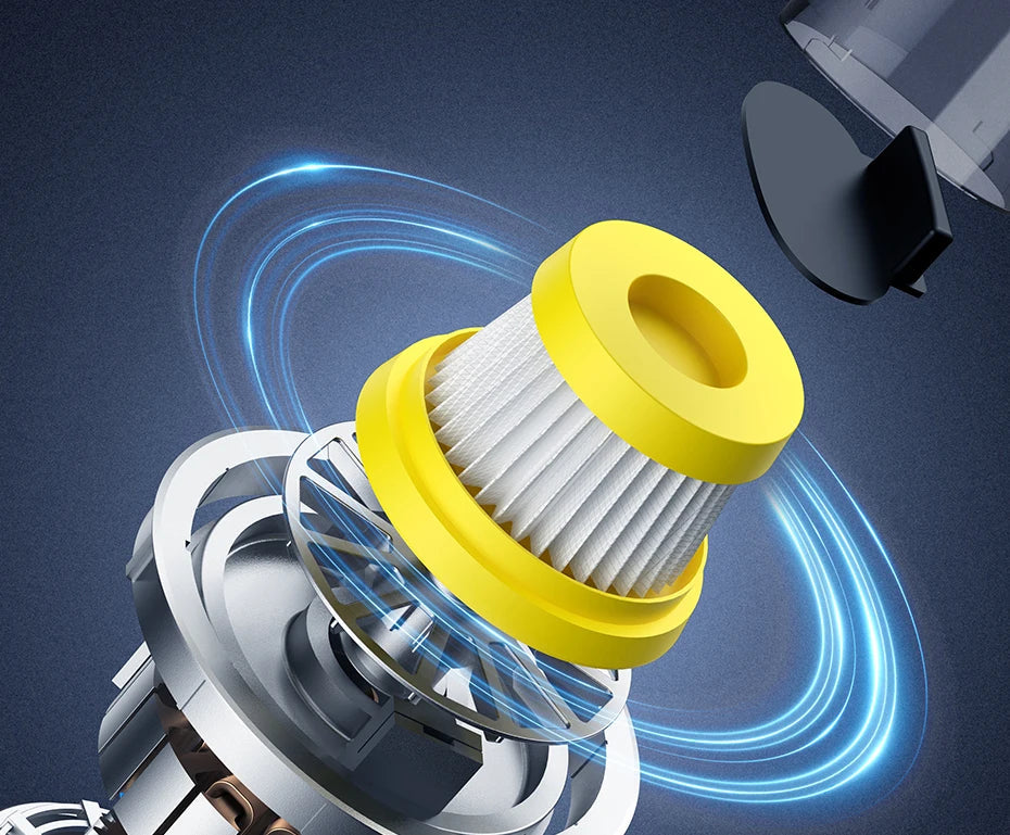 Baseus Car Vacuum Cleaner Wireless Air Dust Blower Gun for Car Powerful Portable Car Cleaning Appliance Cordless Vehicle Cleaner 