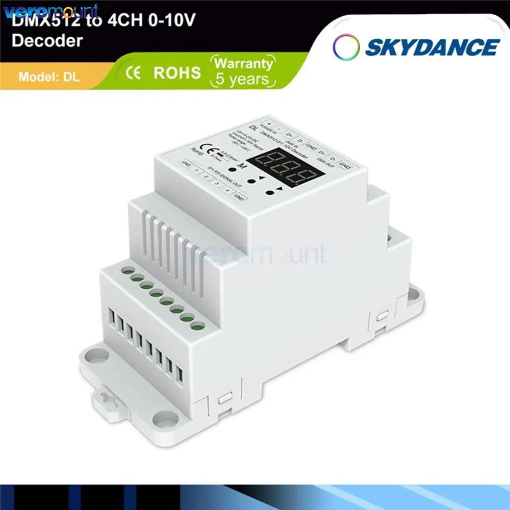Decodificatore e driver di dimming analogico DMX