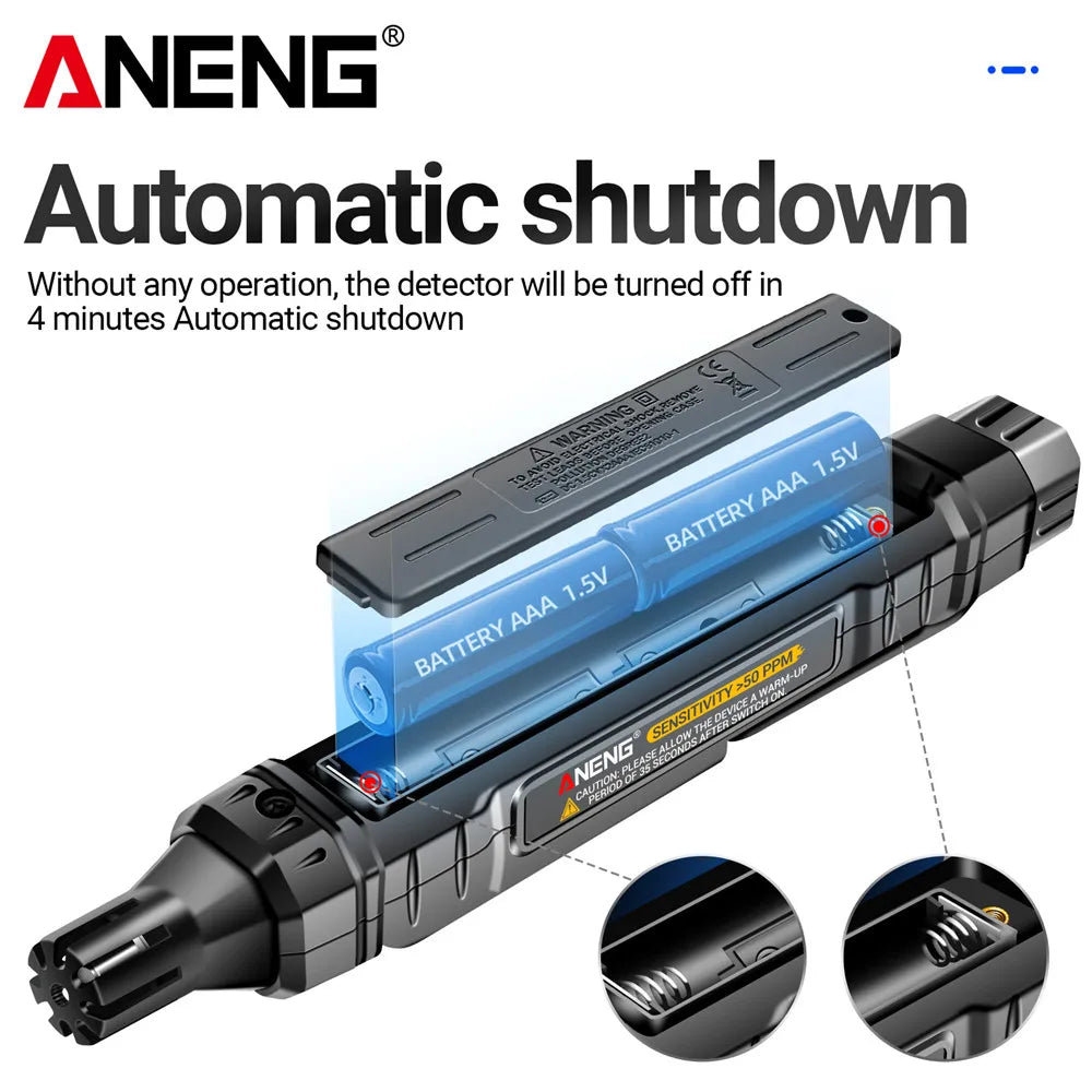 Détecteur de fuite de gaz combustible ANENG GN805