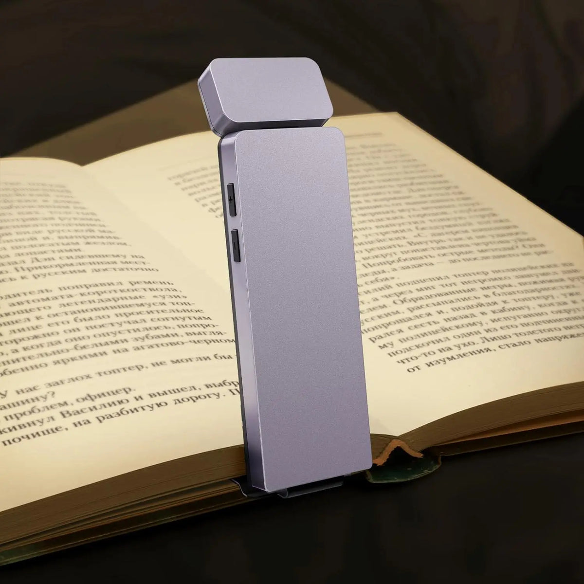 Wiederaufladbare USB-C-Leselampe zum Anklemmen