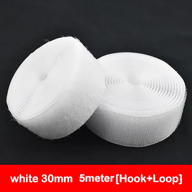 5 m Sew-On Hook-and-Loop Tape – Width Options