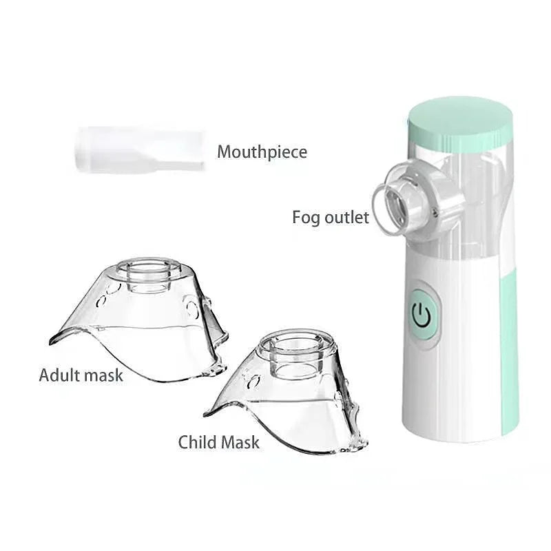 Handheld Portable Inhale Nebulizer Mesh Atomizer for Kids & Adults